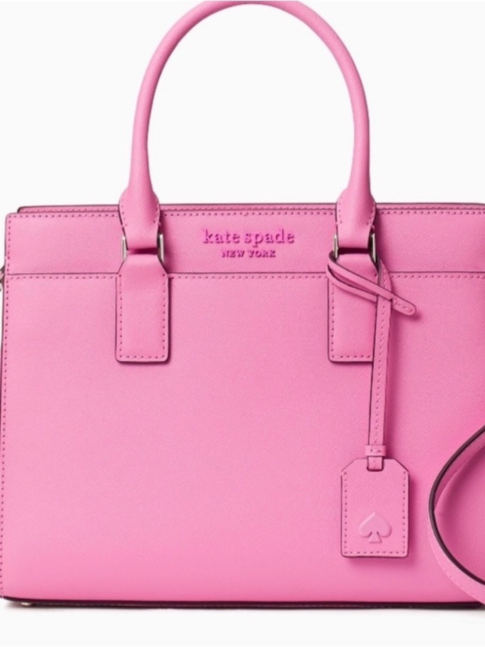 Kate Spade New York Cameron Pink Leather Tote